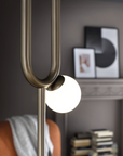 A Masiero Visio Collection Ear shaped floor styled in a luxury living room by Spacio Interior Styling team