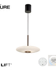 E-Vitrum Pendant Dark-Metal Brown 45