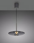 E-Vitrum Platinum Grey Pendant Light by Neuhaus Pure | Spacio