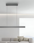 E-Motion Platinum Grey Kinetic Chandelier Light by Neuhaus Pure | Spacio