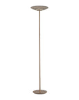 Floor lamp with a round base and adjustable head on a white background from Neuhaus Pure available at Spacio in India.