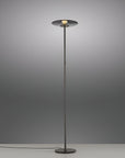 Floor lamp with a gray background