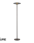 Vitrum Platinum Grey Floor Lamp by Neuhaus Pure | Spacio