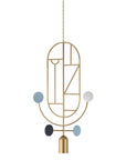 Wooden Dots WDS05 Pendant Light by Nomon | Spacio