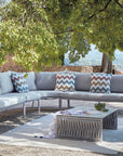 The Sifas Basket Sofa Collection from Sifas offers stylish and durable wicker pieces that are perfect for your patio. This set includes a table and chairs, boasting waterproof properties to withstand any weather conditions.