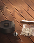 Chantico Glass Fire Table Top Bioethanol Fireplace by Planika | Spacio