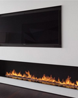 FLA Fireplace insert below a TV