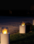 Planika Jar Concrete Fireplace