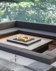 Galio H Outdoor Gas Insert Fireplace by Planika | Spacio