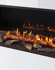 Panorama Indoor Bioethanol Insert Fireplace by Planika available at Spacio retail stores in Mumbai & Kolkata.