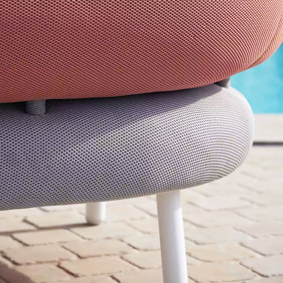 Close look of Sifas Big Roll sofa seating collection available at Spacio India for luxury home decor collection of Outdoor Furniture