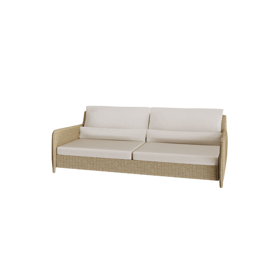 Sifas Coco collection of Two seater sofa on a white back ground available at Spacio India for luxury home decor collection of Outdoor Furniture