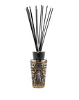 A gold and black Baobab Arabian Nights Diffuser on a white background available at Spacio India for luxury home decor collection of Candles & Frangrace.