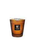 A Baobab Curi De Russie candle MAX16CUR in a glass on a white background.