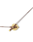 Add elegance to your space with the Nomon Axioma G Walnut 100 AXDGN Clock. This minimalistic wall clock features two sleek metal rods and a stylish clock face.