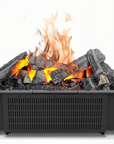 Kit Deluxe Water Vapour Fireplace 600 Halogen with Decorative Logs Spacio India