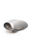 Maleras Crystal Magic Silver Bowl on a white back ground for modern interiors available at Spacio India from Decor Accessories and Tableware Collection of Decorative Bowls.
