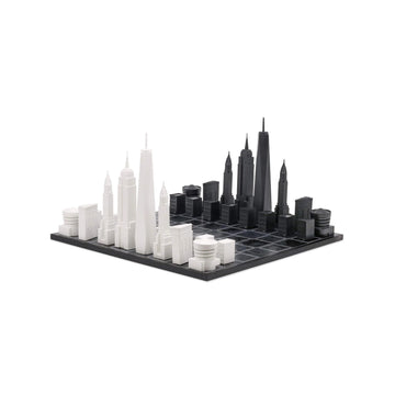 Enhance your chess playing experience with the captivating Skyline Chess Acrylic New York Map Board. Inspired by the iconic skyscraper architecture of the Big Apple, this stunning chess set showcases the essence of New York City.