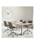 Clock Nomon Bilbao Lacquered Arms & Black Fibre Rings BIL000NN