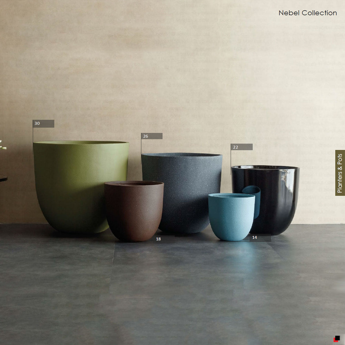 plant pot by nebel Nebel Planters & Pots for Indoors & Outdoors