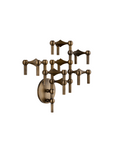 Nagel Wall Candle Holder Bronzed 4A