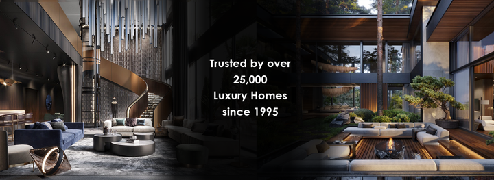 Luxury Interiors styled and trusted by more than 25000 luxury homes by Spacio India