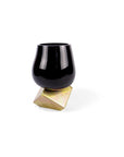 Vanessa Mitrani Cut Cube Black Vase