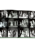 Assouline Bals: legendary costume balls of the twentieth century coffee table book displaying photos of Party ball of people dancing on a white back ground available at Spacio India for luxury home decor accessories collection of Fashion Coffee Table Books.