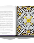 Assouline Boghossian: Expertise Craftsmanship Innovation coffee table book displaying photo of Boghossian Diamonds Design on white background at Spacio India for luxury home decor collection of Jewellery Coffee Table Books.