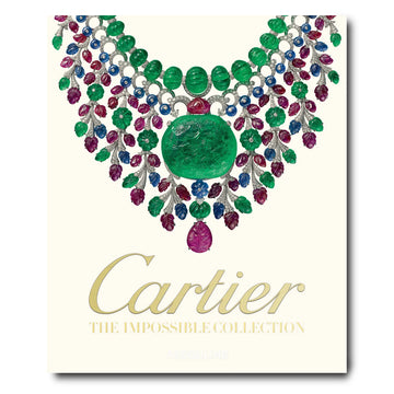 Cartier, the timeless collection by luxury jewellers Assouline: The Impossible Collection available at Spacio India for luxury home decor collection of Jewellery Coffee Table Books.