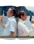 Assouline James Bond: Destinations coffee table book displaying photo from The Man with the Golden Gun, 1974 film on a white background available at Spacio India for luxury home decor accessories collection of Travel Coffee Table Books.