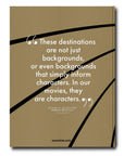 Back cover of Assouline James Bond: Destinations coffee table book on a white back ground available at Spacio India for luxury home decor accessories collection of Travel Coffee Table Books.
