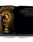 Assouline Louis Vuitton: Trophy Trunks coffee table book displaying photo of Louis Vuitton World Cup Trophy 2010 on a white back ground available at Spacio India for luxury home decor accessories collection of Fashion Coffee Table Books.