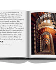 Assouline Paris Chic coffee table book displaying photos of Round Stairwell on white back ground available at Spacio India for luxury home decor accessories collection of Travel Coffee Table Books.