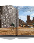 Assouline Polo Heritage Coffee Table Book displaying photo of Saudi Polo Federation on a white back ground available at Spacio India for luxury home decor accessories collection of Sports Coffee Table Books.