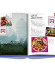 Assouline The Luxury Collection: Hotel Secrets coffee table book displaying Different places having luxury Hotels on a white back ground available at Spacio India for luxury home decor accessories collection of Travel Coffee Table Books.