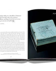 Assouline Tiffany Co Vision and Virtuosity Icon Edition coffee table book page displaying information from the book on a white back ground available at Spacio India for luxury home decor accessories collection of Jewellery Coffee Table Books.