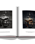 Assouline G Glenn: Spiro the art of a jewel coffee table book displaying photo of Jewellery maker's desk on a white back ground available at Spacio India for luxury home decor collection of Jewellery Coffee Table Books.
