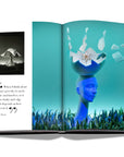 Assouline Windows at Tiffany & Co Icon Edition coffee table book page with creative jewellery concept on white back ground available at Spacio India for luxury home decor accessories collection of Jewellery Coffee Table Books.
