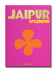 Front cover of Assouline Jaipur Splendor coffee table book on coffee available at Spacio India for luxury home decor collection of Travel Coffee Table Books.