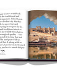 Assouline Jaipur Splendor coffee table book displaying photo of Amber Palace at Jaipur on a white back ground available at Spacio India for luxury home decor accessories collection of Travel Coffee Table Books.