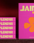 Assouline Jaipur Splendor coffee table book with other book set on a shelf available at Spacio India for luxury home decor accessories collection of Travel Coffee Table Books.