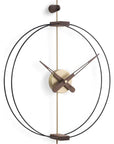 The Clock Nomon Micro Barcelona G MCBARG is a sleek and stylish timepiece, featuring a circular shape and a black frame. This stunning clock showcases the impeccable craftsmanship of the Spanish design brand Nomon.