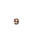 Clock Nomon Number Pack 4 Walnut PNN04N7