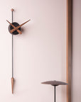 Clock Nomon Punta Black Walnut PTANN