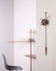 Clock Nomon Punta Black Walnut PTANN
