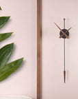 Clock Nomon Punta Black Walnut PTANN