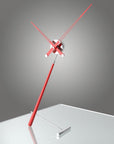 Clock Nomon Puntero Table Laquered Red PUL000R