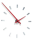 Side view of Nomon Spain Tacon L 12 Red on a white back ground available at Spacio India for luxury home decor collection of Timepieces & Clocks.