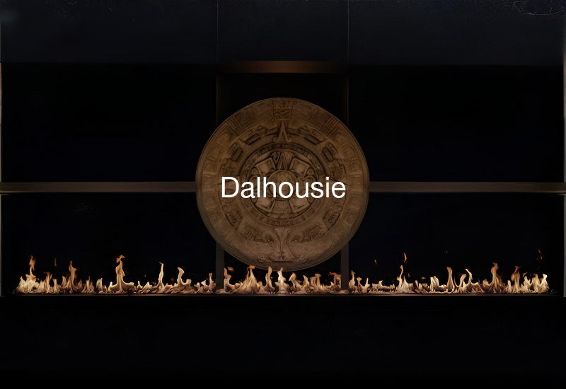 Luxury indoor and outdoor fireplaces in Dalhousie by Spacio including water vapour, LED, bioethanol and gas fireplaces